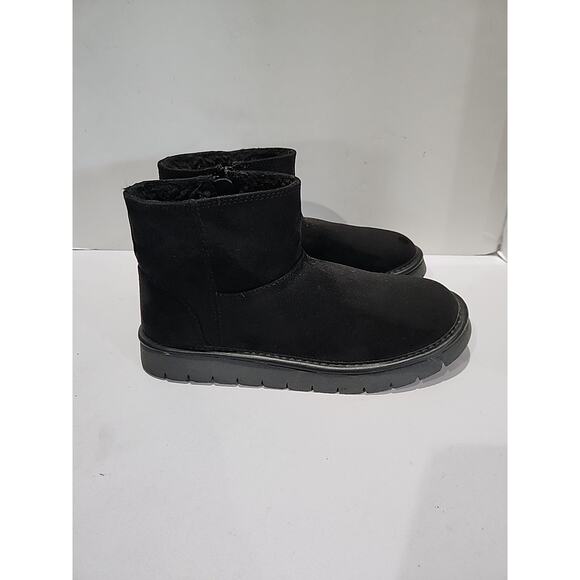 Universal Thread Women's Size 9 May Suede Boots Booties Black NWT - Picture 3 of 6